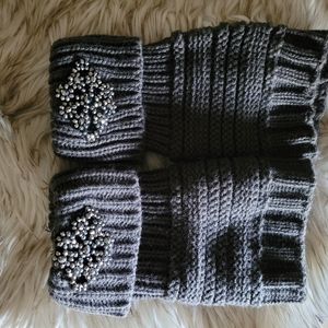 Short Knit Leg warmers